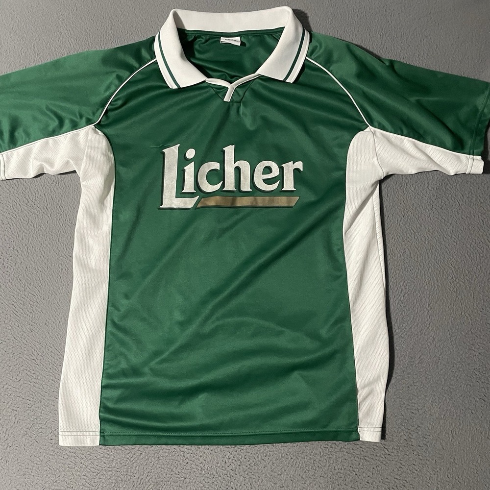 Vintage‎ Soccer Jersey Football Futbol Licher Sports Powered By JAKO M/L